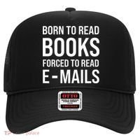 Bookish Born To Read Books Forced To Read Emails Reading Hat thumb 0