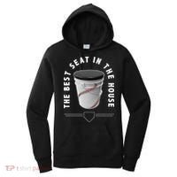 Baseball Bucket The Best Seat In The House Sports Women's Hoodie thumb 0