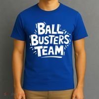 Ball Busters Team Funny Pickleball Lovers White Cool Gift T-Shirt thumb 3