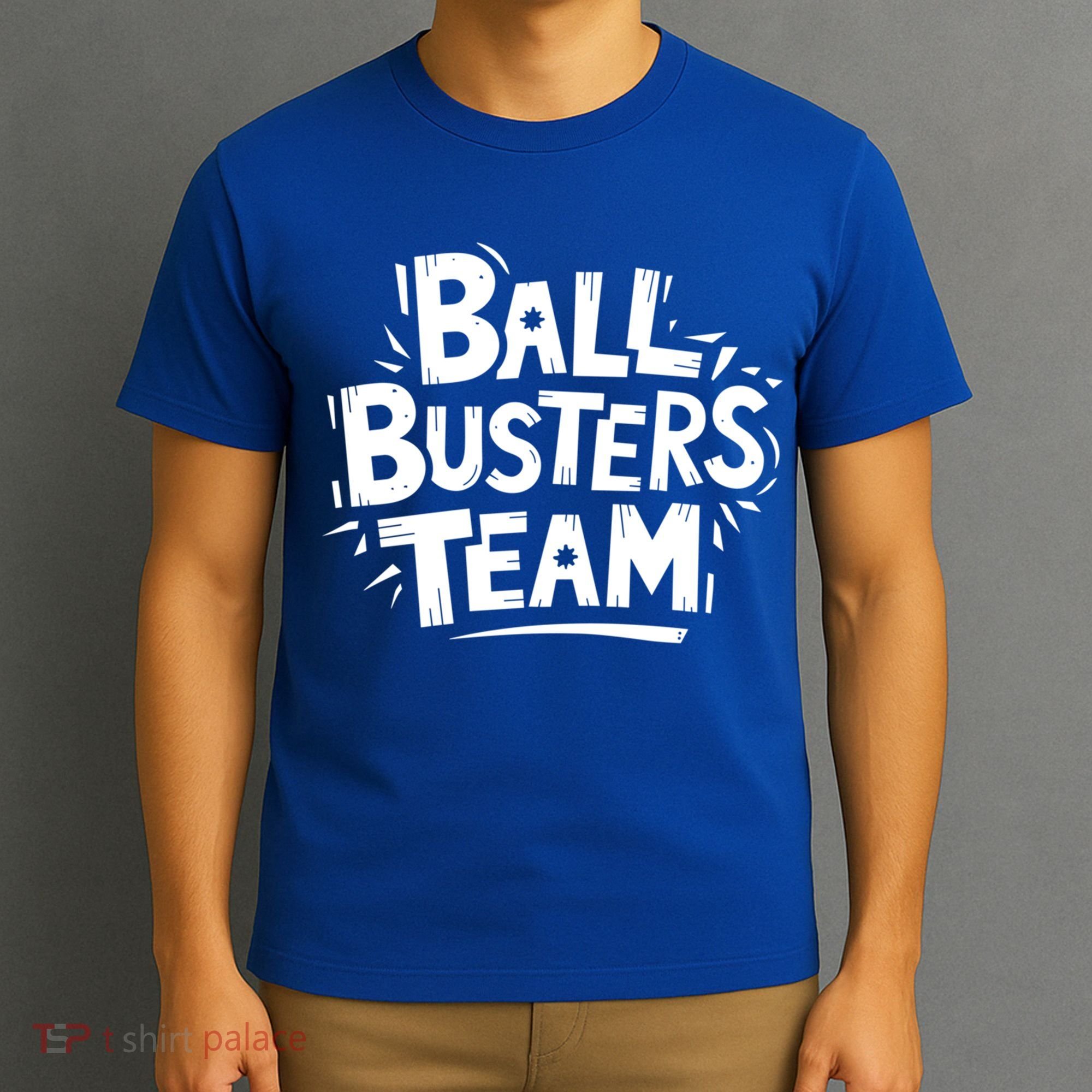 Ball Busters Team Funny Pickleball Lovers White Cool Gift T-Shirt