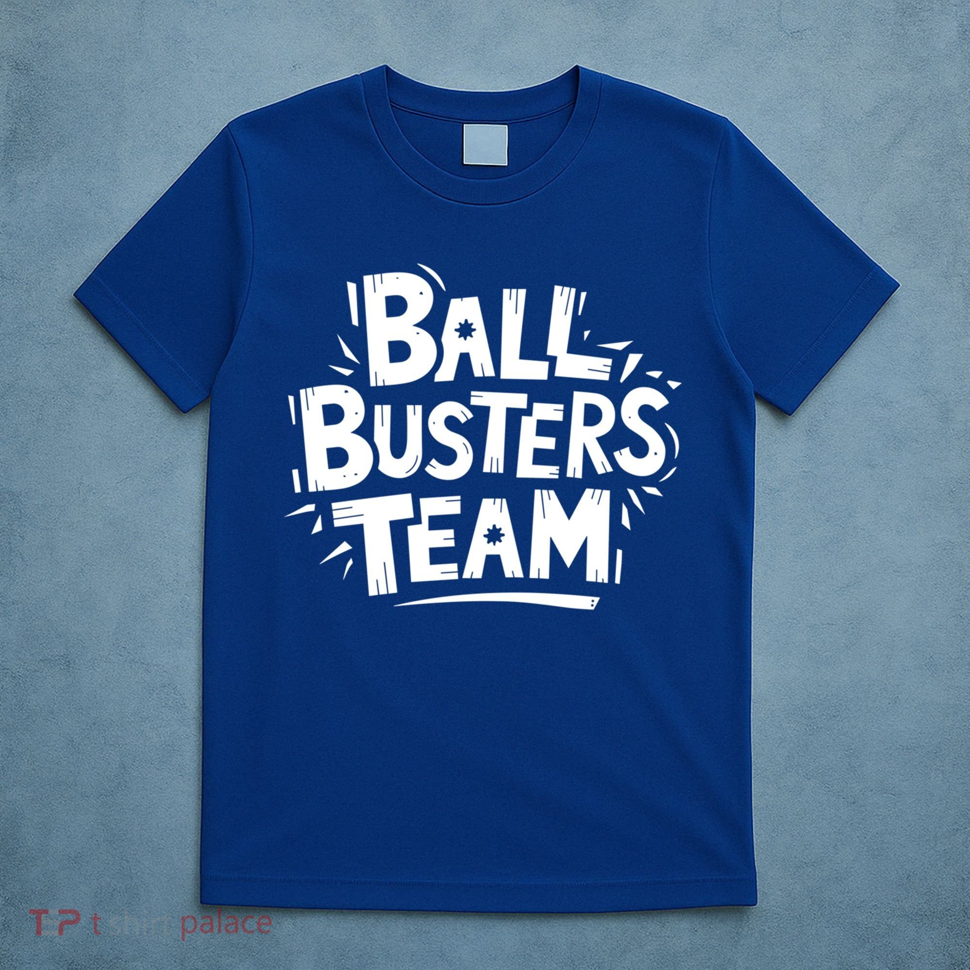 Ball Busters Team Funny Pickleball Lovers White Cool Gift T-Shirt