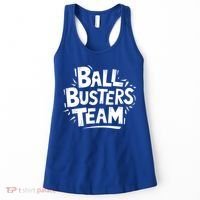Ball Busters Team Funny Pickleball Lovers White Cool Gift Women's Tank Top thumb 0