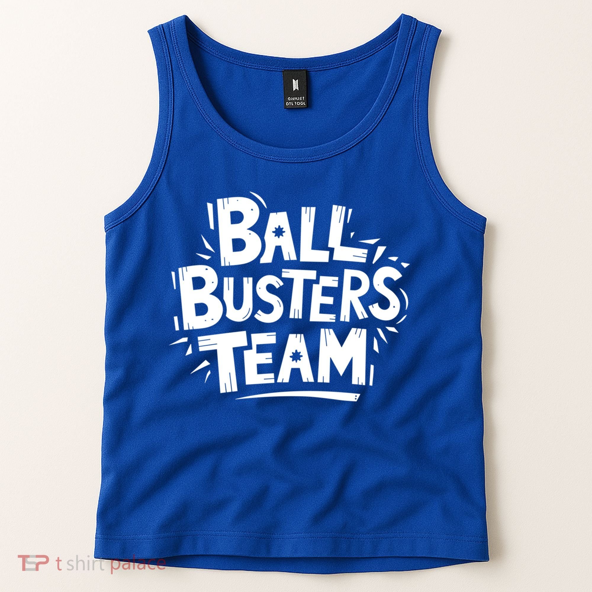 Ball Busters Team Funny Pickleball Lovers White Cool Gift Tank Top