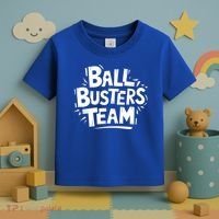 Ball Busters Team Funny Pickleball Lovers White Cool Gift Toddler T-Shirt thumb 3