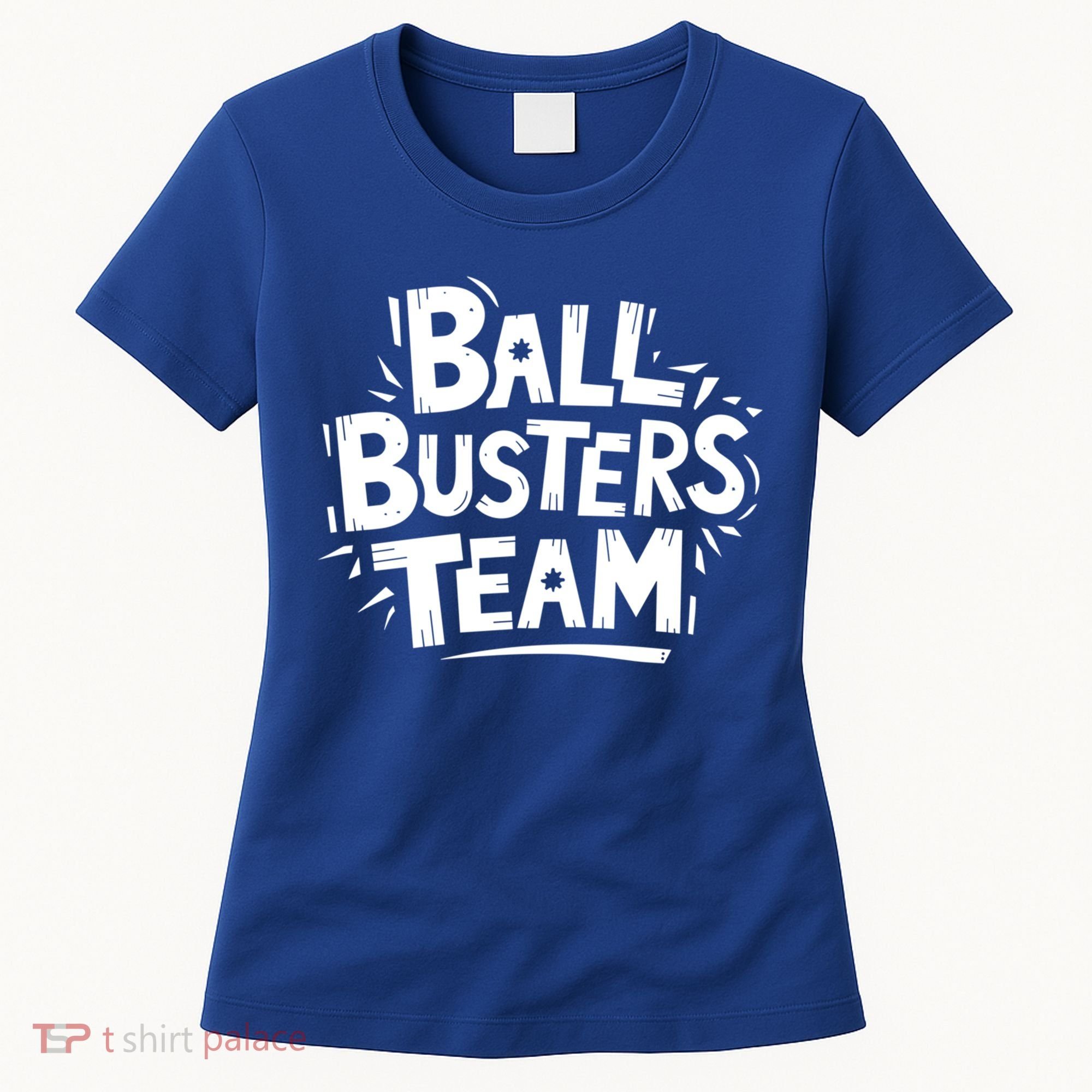 Ball Busters Team Funny Pickleball Lovers White Cool Gift Women's T-Shirt