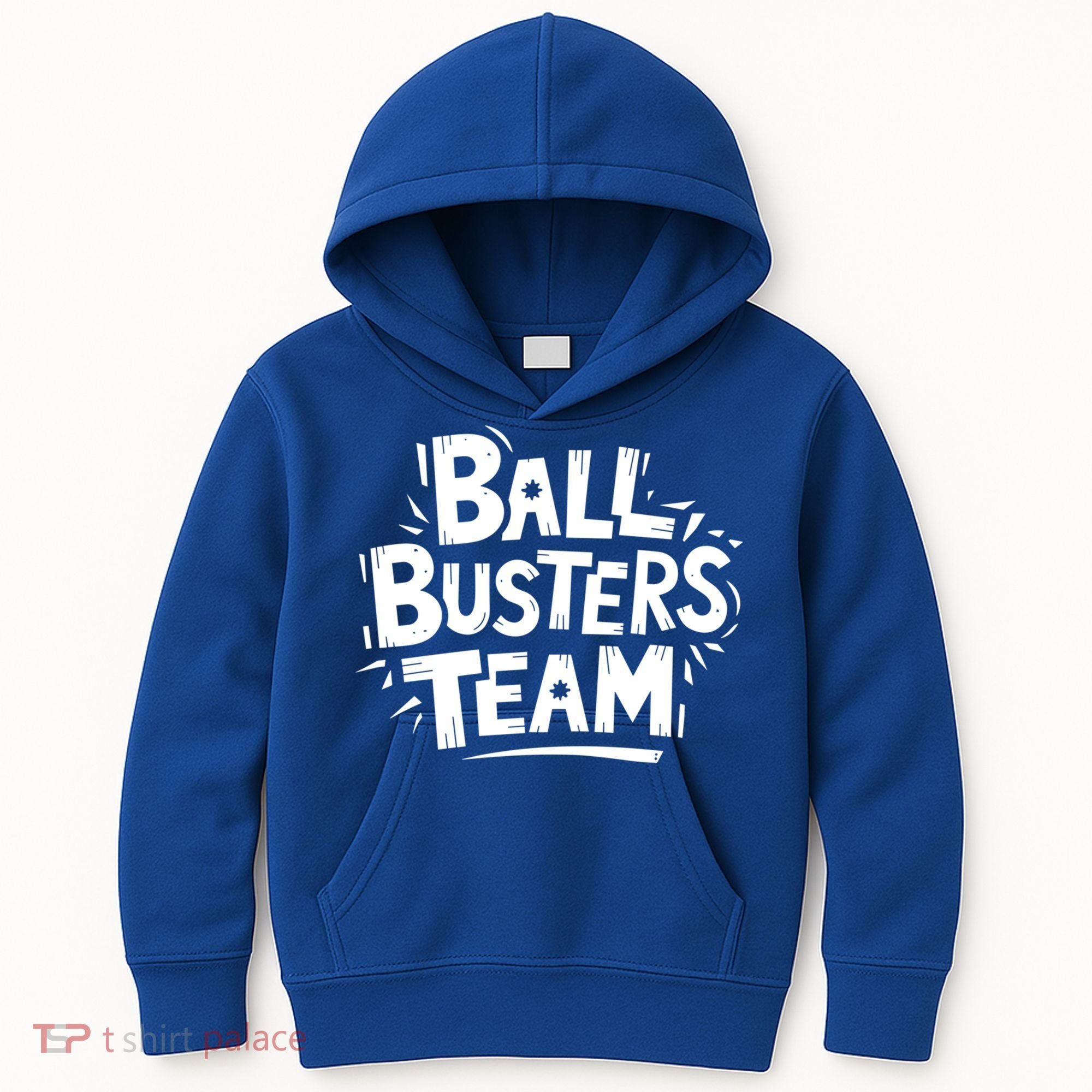 Ball Busters Team Funny Pickleball Lovers White Cool Gift Kids Hoodie
