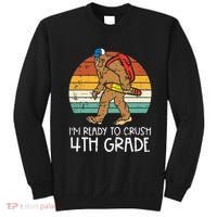 Bigfoot Back to School Ready to Crush Fourth Grade Sweatshirt thumb 0