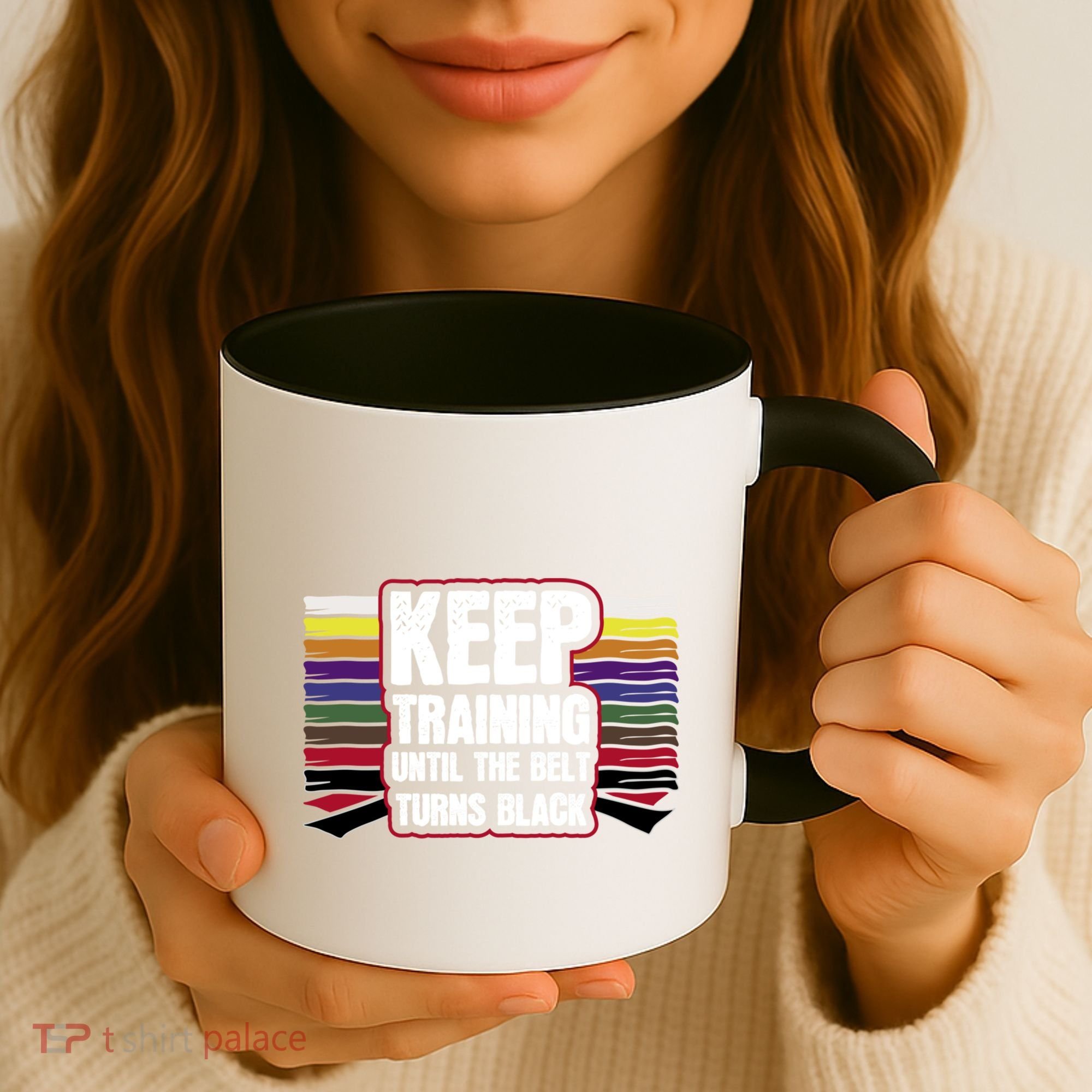 Black Belt Training Martial Arts Taekwondo Gift Idea Gift Coffee Mug