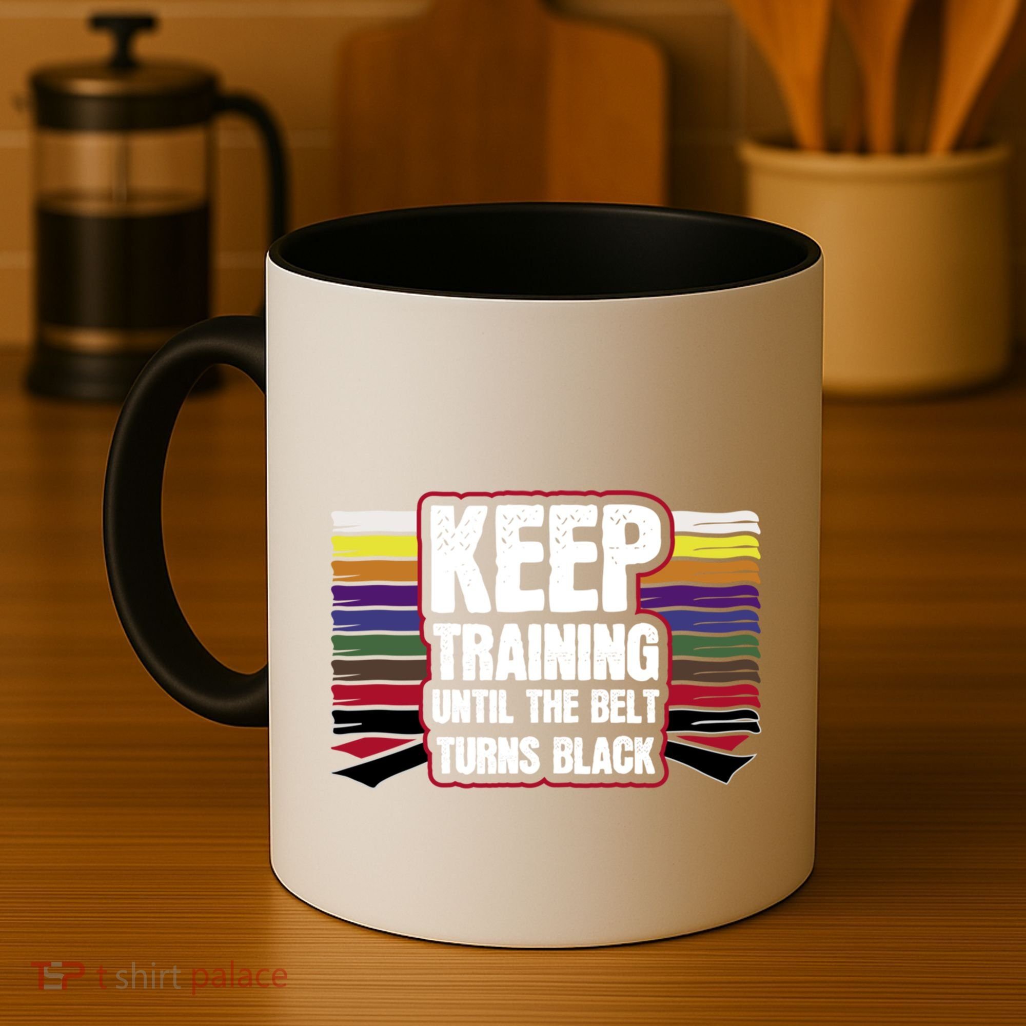 Black Belt Training Martial Arts Taekwondo Gift Idea Gift Coffee Mug