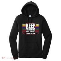 Black Belt Training Martial Arts Taekwondo Gift Idea Gift Women's Hoodie thumb 0