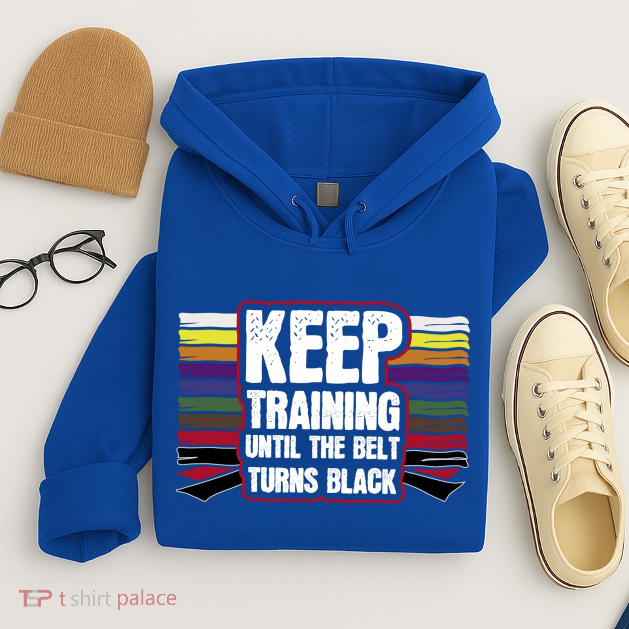 Black Belt Training Martial Arts Taekwondo Gift Idea Gift Hoodie