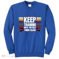 Black Belt Training Martial Arts Taekwondo Gift Idea Gift Sweatshirt thumb 0