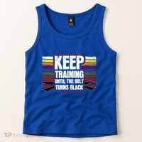 Black Belt Training Martial Arts Taekwondo Gift Idea Gift Tank Top thumb 2