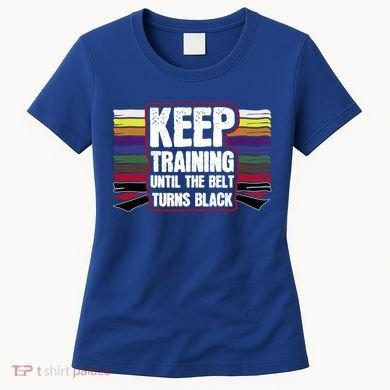 Black Belt Training Martial Arts Taekwondo Gift Idea Gift Women's T-Shirt