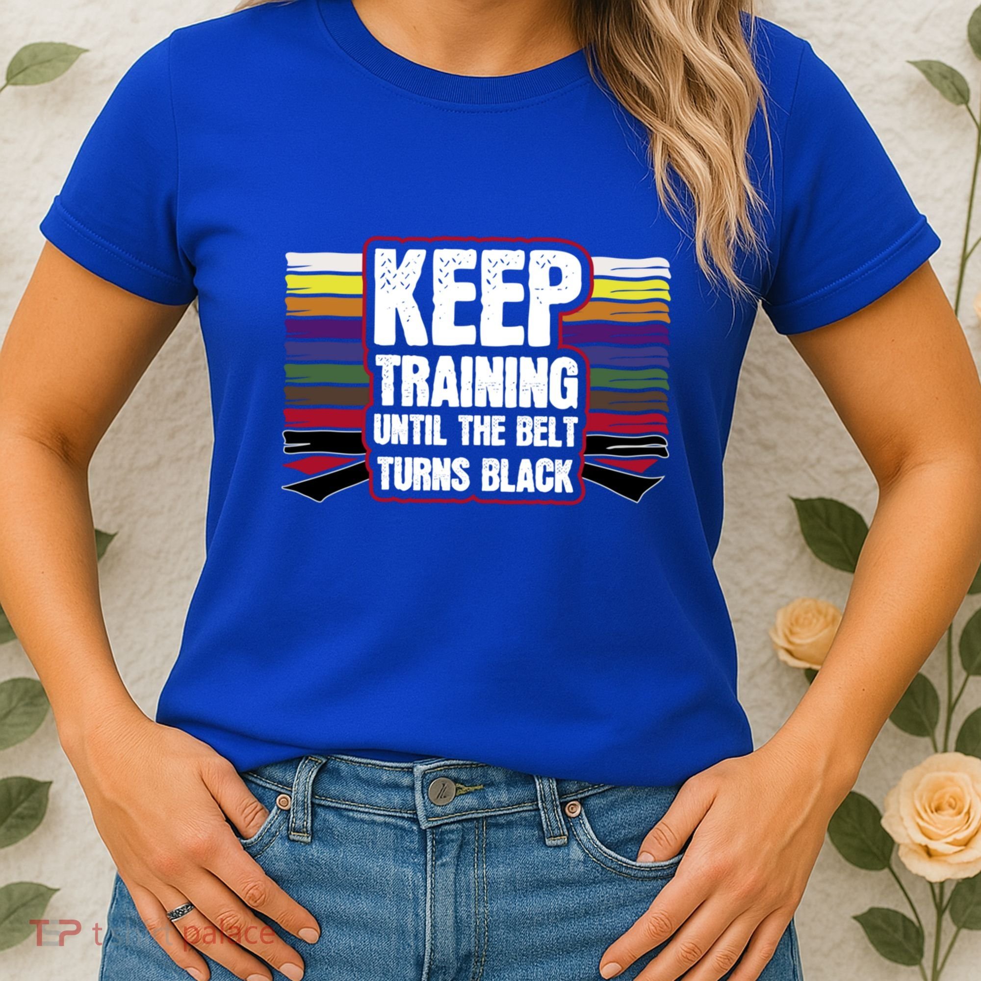 Black Belt Training Martial Arts Taekwondo Gift Idea Gift Women's T-Shirt