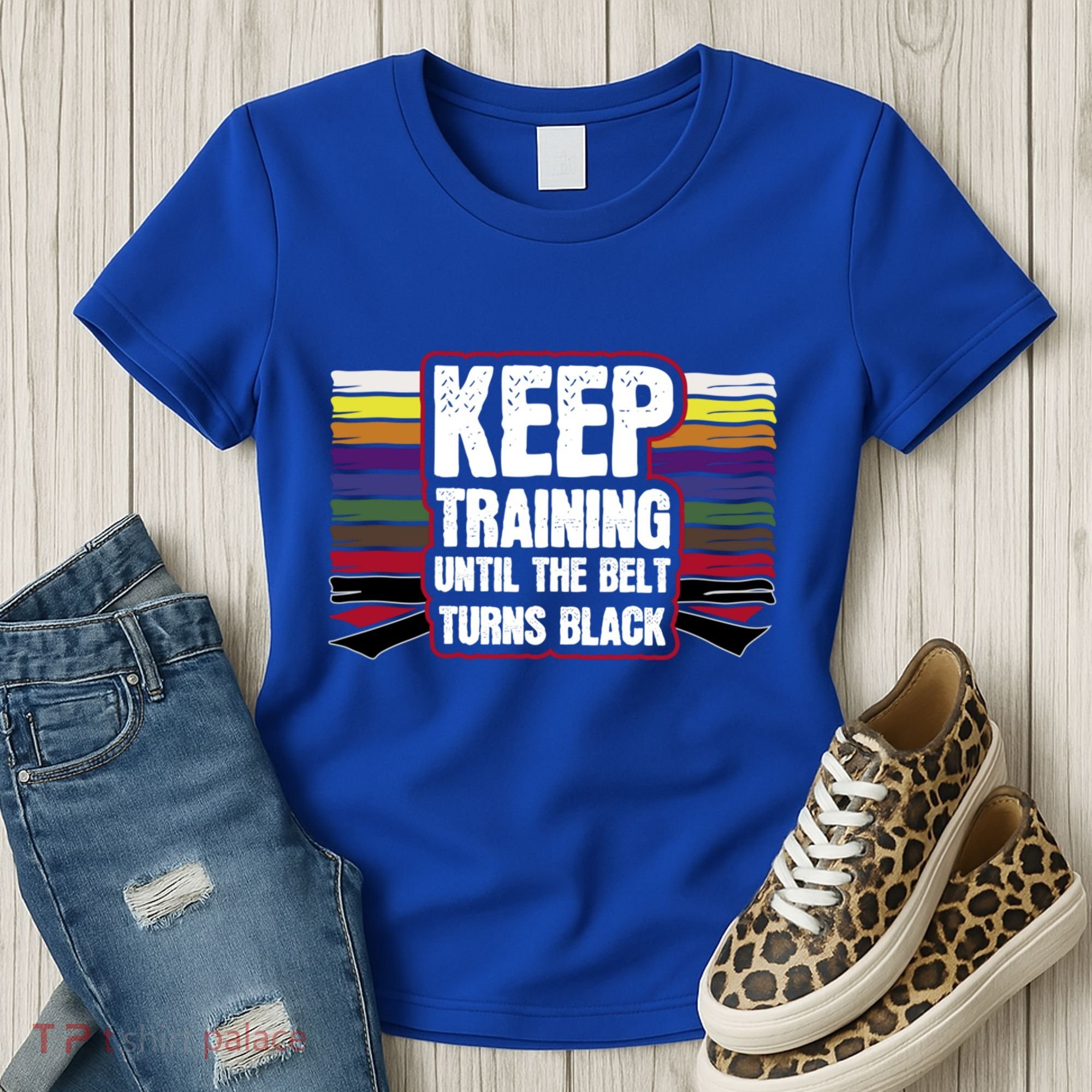 Black Belt Training Martial Arts Taekwondo Gift Idea Gift Women's T-Shirt
