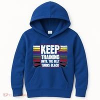 Black Belt Training Martial Arts Taekwondo Gift Idea Gift Kids Hoodie thumb 0