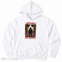 Bitches Be Trippin Horror Character Halloween Hoodie thumb 0