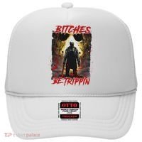 Bitches Be Trippin Horror Character Halloween Hat thumb 0