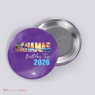 Bahamas Birthday Trip 2026 Button
