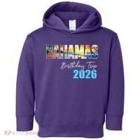 Bahamas Birthday Trip 2026 Toddler Hoodie thumb 0
