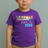 Bahamas Birthday Trip 2026 Toddler T-Shirt thumb 2