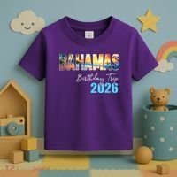 Bahamas Birthday Trip 2026 Toddler T-Shirt thumb 3