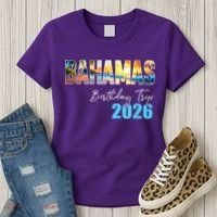 Bahamas Birthday Trip 2026 Women's T-Shirt thumb 3