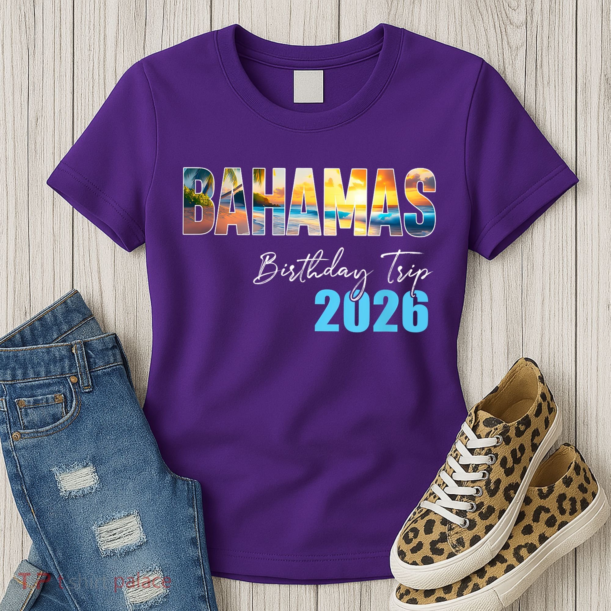 Bahamas Birthday Trip 2026 Women's T-Shirt