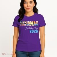 Bahamas Birthday Trip 2026 Women's T-Shirt thumb 4