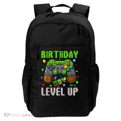 Birthday Boy Time To Level Up Video Game Birthday Gamer Boy Backpack