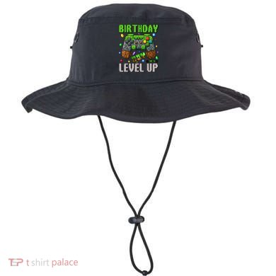 Birthday Boy Time To Level Up Video Game Birthday Gamer Boy Bucket Hat