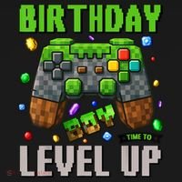 Birthday Boy Time To Level Up Video Game Birthday Gamer Boy Toddler T-Shirt thumb 4