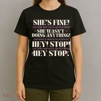 Bad Blood TS Yells At Security Guard Version Shes Fine Baby Now T-Shirt thumb 4