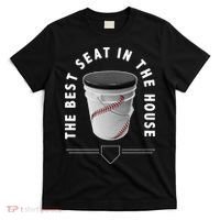 Baseball Bucket The Best Seat In The House Sports T-Shirt thumb 0