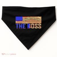 Bring Back The Boss Donald Trump USA-Made Doggie Bandana thumb 0