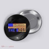 Bring Back The Boss Donald Trump Button thumb 0
