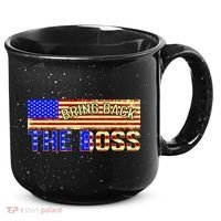 Bring Back The Boss Donald Trump 15oz Campfire Ceramic Mug thumb 0