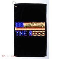Bring Back The Boss Donald Trump Golf Towel thumb 0