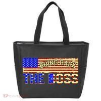 Bring Back The Boss Donald Trump Tote Bag thumb 0