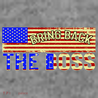 Bring Back The Boss Donald Trump Toddler Hoodie