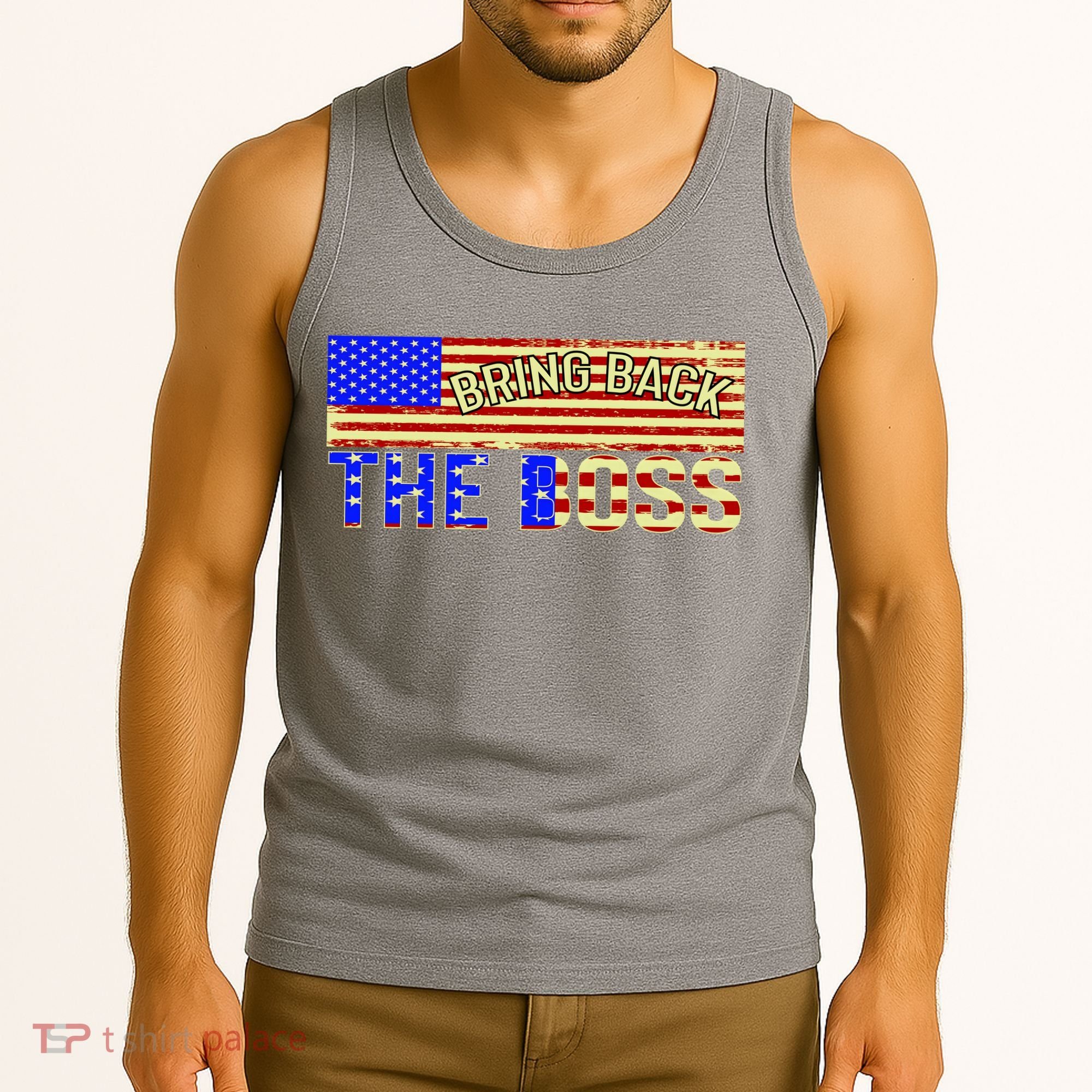 Bring Back The Boss Donald Trump Tank Top