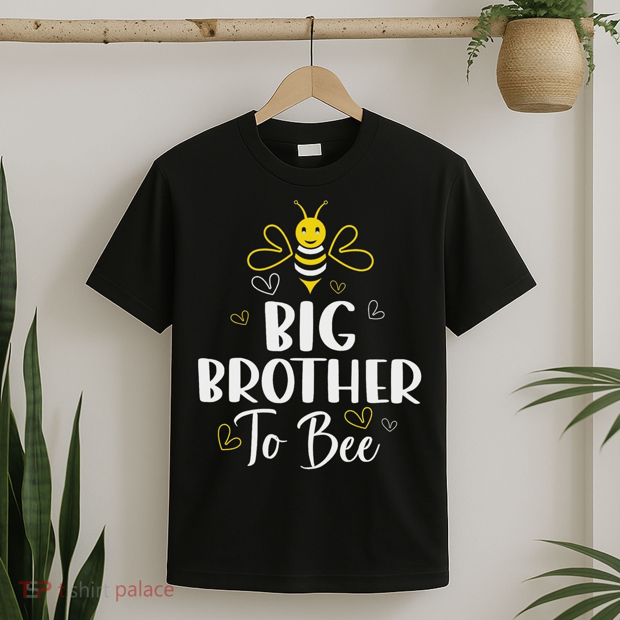 Big Brother To Bee Pregnancy Funny Baby Shower Big Brother T-Shirt