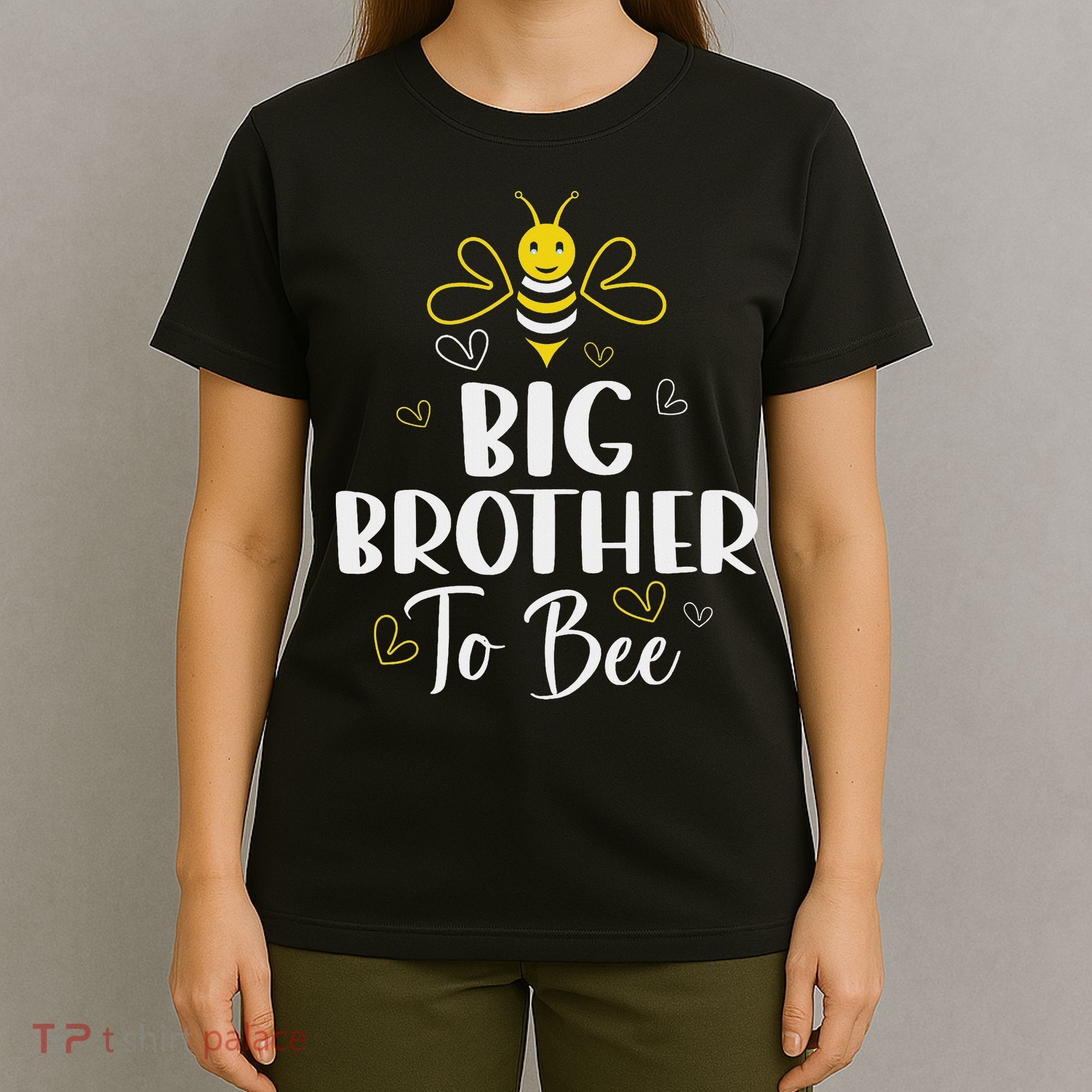 Big Brother To Bee Pregnancy Funny Baby Shower Big Brother T-Shirt