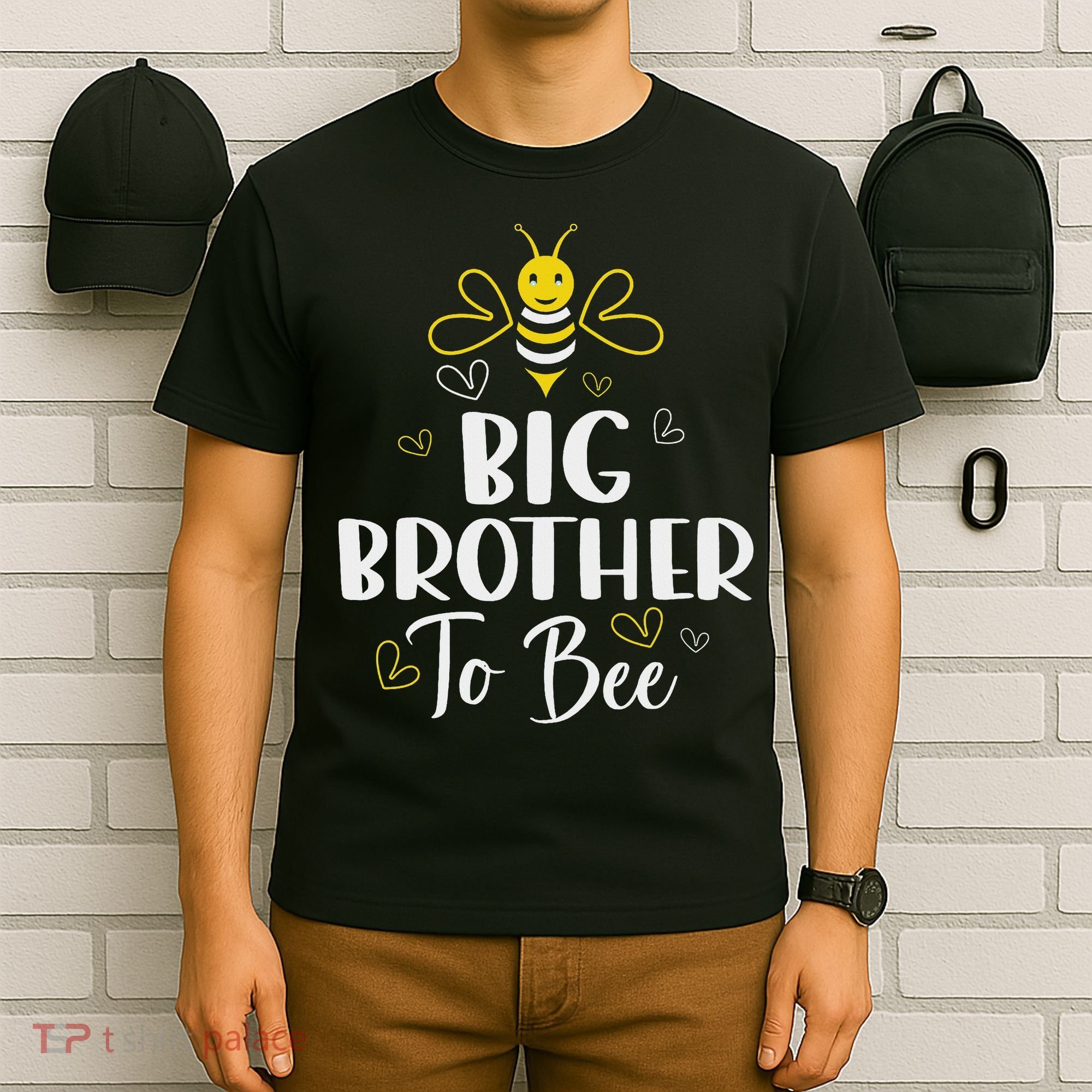 Big Brother To Bee Pregnancy Funny Baby Shower Big Brother T-Shirt