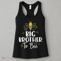 Big Brother To Bee Pregnancy Funny Baby Shower Big Brother Women's Tank Top thumb 3