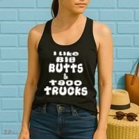 Big Butts & Taco Trucks Funny Adult T Shirt01 Women's Tank Top thumb 2
