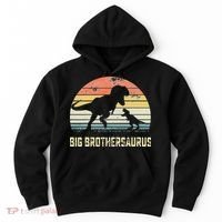 Big Brothersaurus T Rex Dinosaur Big Brother Saurus Family Hoodie thumb 0