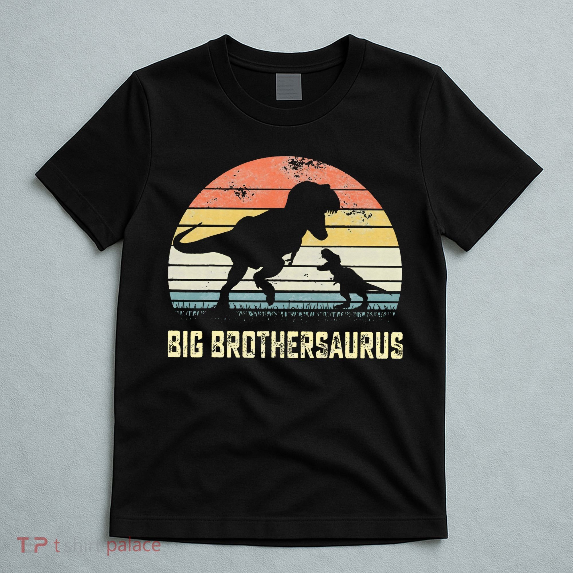 Big Brothersaurus T Rex Dinosaur Big Brother Saurus Family T-Shirt