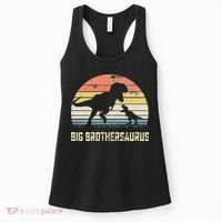 Big Brothersaurus T Rex Dinosaur Big Brother Saurus Family Women's Tank Top thumb 0